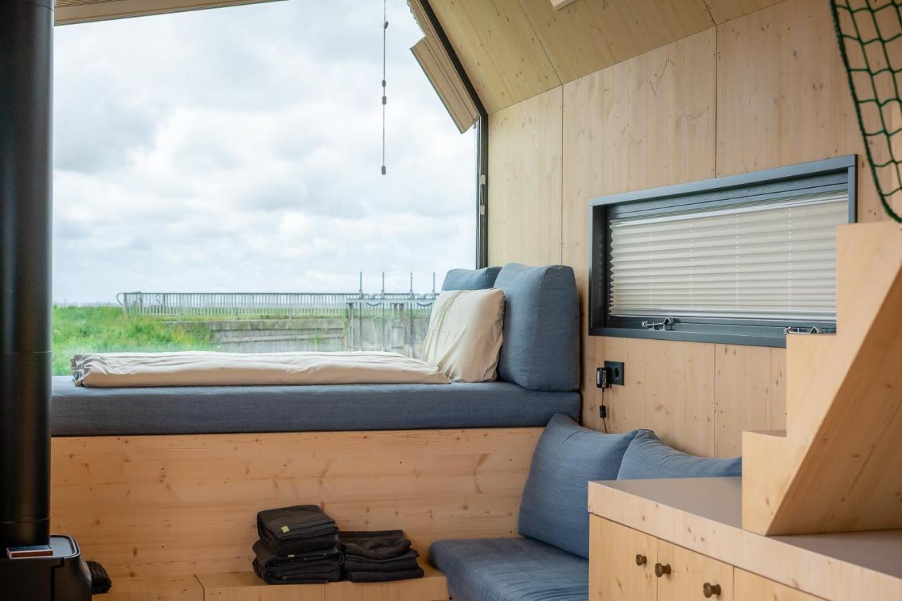 Tiny House Pioneer 18 Zur Meerseite - Green Tiny Village Harlesiel Carolinensiel Exterior foto