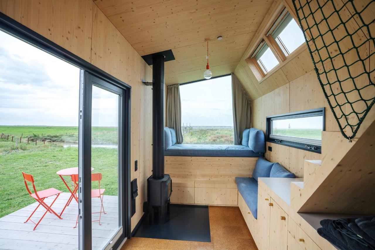 Tiny House Pioneer 18 Zur Meerseite - Green Tiny Village Harlesiel Carolinensiel Exterior foto